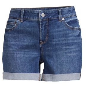 Time and Tru Women's Blue Denim Shorts